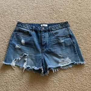 FOREVER21 WOMENS HIGH WAISTED SHORTS